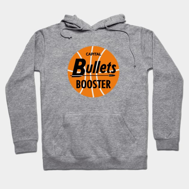 Defunct Capital Bullets Booster 1974 Hoodie by LocalZonly